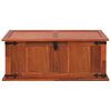 vidaXL Coffre de rangement 90x45x40 cm Bois d'acacia solide
