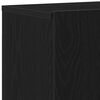 vidaXL Meuble TV Chêne noir 60x30x41 cm Bois d'ingénierie