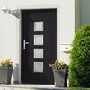 vidaXL Porte d'entr&eacute;e anthracite 98x190 cm PVC