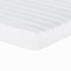 vidaXL Lit de jour avec gigogne et matelas gris clair 90x200 cm tissu