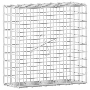vidaXL Gabion avec fil de 3,5 mm et maille de 5x5 cm 50x20x50 cm