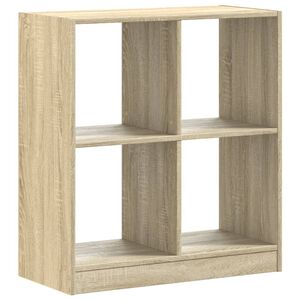 vidaXL Biblioth&egrave;que ch&ecirc;ne sonoma 68,5x32x75 cm bois d'ing&eacute;nierie