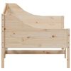 vidaXL Lit de jour sans matelas 80x200 cm bois de pin massif