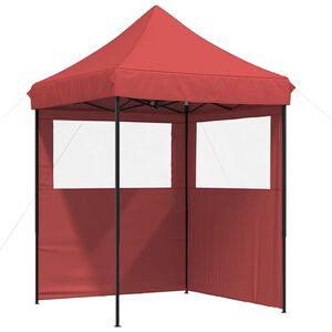 vidaXL Tente de r&eacute;ception pliable escamotable avec 2 parois lat&eacute;rales