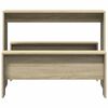 vidaXL Ensemble table &agrave; manger et bancs 3 pcs bois d'ing&eacute;nierie