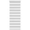 vidaXL Store z&egrave;bre gris clair largeur du tissu 55,9 cm polyester