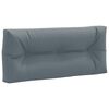 vidaXL Coussin de dossier de palette VIANEN 100 % polyester Bleu