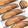 vidaXL Tapis d'escalier autocollants 15 pcs Marron 65x21x4 cm