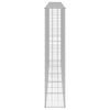 vidaXL Mur en gabion avec couvercles Acier galvanis&eacute; 300x30x150 cm