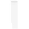 vidaXL Cache-radiateur MDF Blanc 78 cm