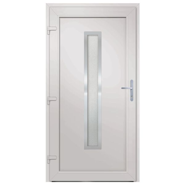 vidaXL Porte d'entr&eacute;e anthracite 98x208 cm PVC