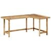 vidaXL Bureau 165x110x75 cm bois massif de manguier