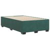 vidaXL Cadre de lit sans matelas vert fonc&eacute; 120x200 cm velours