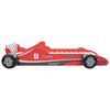 vidaXL Lit voiture de course pour enfants 90 x 200 cm Rouge