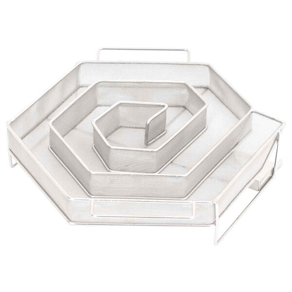 vidaXL G&eacute;n&eacute;rateur de fum&eacute;e froide 6 c&ocirc;t&eacute;s 22,5 cm acier inoxydable