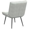 vidaXL Chaise de relaxation gris clair 64x74x84 cm velours