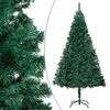 vidaXL Arbre de No&euml;l artificiel pr&eacute;-&eacute;clair&eacute; et boules vert 120 cm PVC