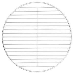 vidaXL Grille de barbecue ronde &Oslash;34,5 cm acier inoxydable 304