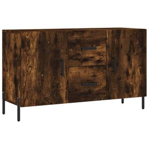 vidaXL Buffet ch&ecirc;ne fum&eacute; 100x36x60 cm bois d'ing&eacute;nierie