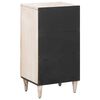 vidaXL Buffet avec porte Blanc 40 x 33,5 x 75 cm Bois de mangue massif