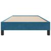 vidaXL Cadre de lit sans matelas bleu fonc&eacute; 90x210 cm velours