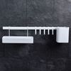 Excellent Houseware Organisateur de cuisine 8 pcs Noir