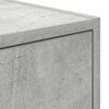 vidaXL Meuble TV gris b&eacute;ton 80x31x25,5 cm bois d'ing&eacute;nierie