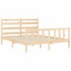 vidaXL Cadre de lit sans matelas 160x200 cm bois massif de pin