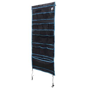 vidaXL Sac de rangement avec stockage Noir et Bleu 125 x 48 cm oxford