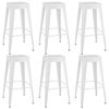vidaXL Ensemble de bar 7 pcs Blanc
