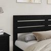 vidaXL T&ecirc;te de lit Ch&ecirc;ne noir 200 cm Bois d'ing&eacute;nierie