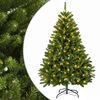 vidaXL Sapin de No&euml;l Artificiel &agrave; Branches Articul&eacute;es 120 cm 150 LED