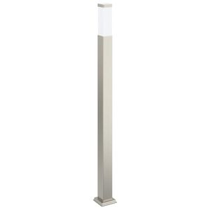 vidaXL Borne lumineuse 110 cm en acier inoxydable IP44