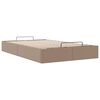 vidaXL Cadre de lit ottoman sans matelas cappuccino 120x190 cm