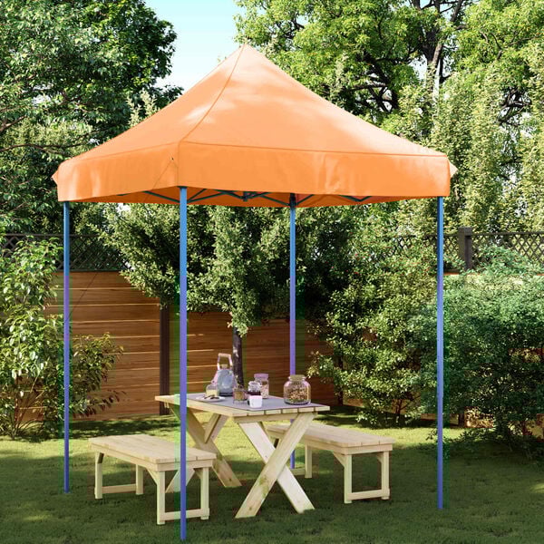 vidaXL Tente de f&ecirc;te Orange 200 x 200 x 306 cm Tissu Oxford