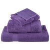 vidaXL Serviettes de sauna de qualit&eacute; sup&eacute;rieure SOLUND 4 pcs violet