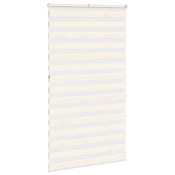 vidaXL Store z&egrave;bre beige marbr&eacute; largeur du tissu 120,9 cm polyester