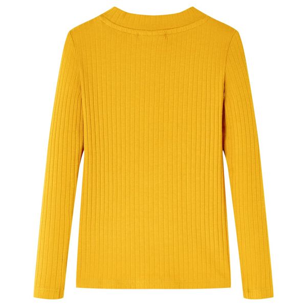 T-shirt enfants à manches longues ocre 92