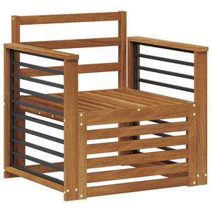 vidaXL Ensemble de canap&eacute;s d'ext&eacute;rieur Naturel 71 x 63 x 73 cm