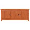 vidaXL Cabinet &agrave; chaussures Brun Cir&eacute; 110 x 38 x 45,5 cm Pin massif
