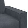 vidaXL Fauteuil gris fonc&eacute; 100x78x84 cm velours