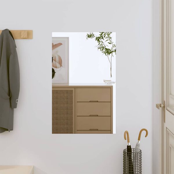 vidaXL Miroir mural 40x60 cm Verre Rectangulaire