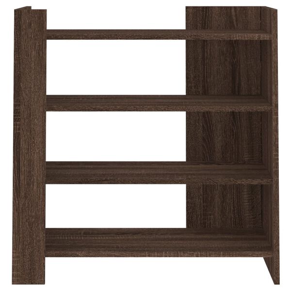 vidaXL Buffet ch&ecirc;ne marron 73,5x35x75 cm bois d'ing&eacute;nierie