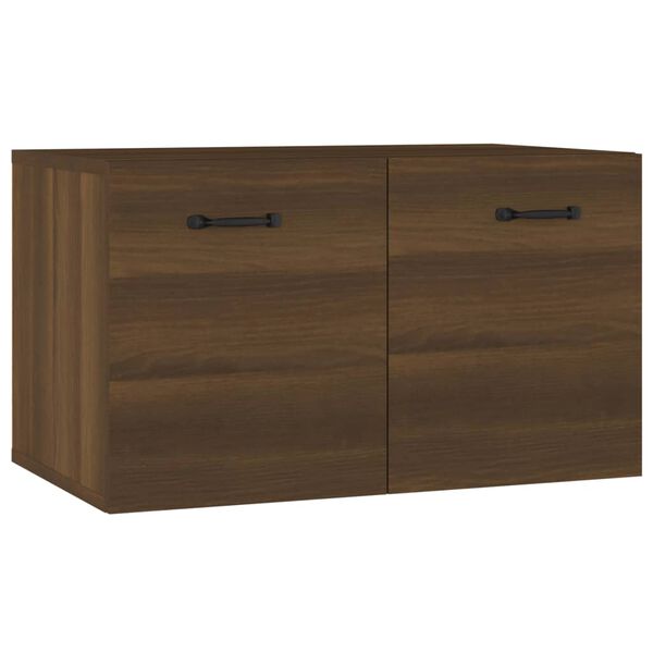 vidaXL Armoire murale Ch&ecirc;ne marron 60x36,5x35 cm Bois d'ing&eacute;nierie
