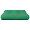 vidaXL Coussin de palette vert 60x60x12 cm tissu