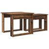 vidaXL Ensemble de tables basses 2 pcs Bois ancien Bois d'ing&eacute;nierie