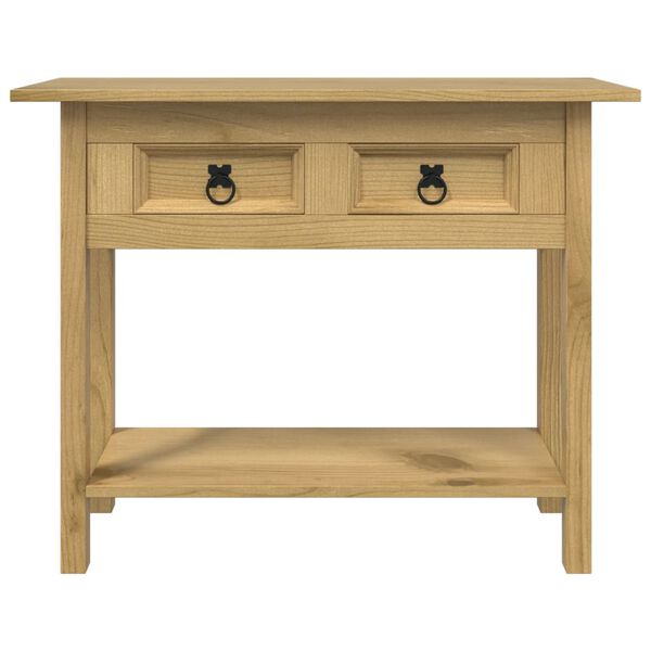 vidaXL Table console Gamme Corona Pin mexicain 93x34,5x73 cm