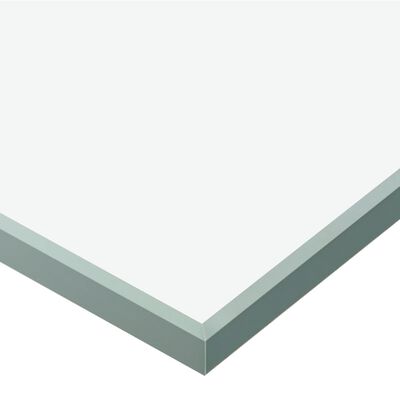vidaXL Porte coulissante à butées Verre ESG et aluminium 76x205 cm