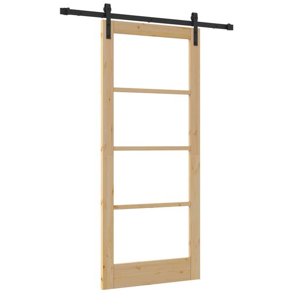 vidaXL Porte coulissante ORKDAL Naturel 86 x 198,5 cm