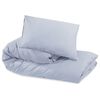 vidaXL Ensemble de housse de couette Gris 260x240 cm Coton